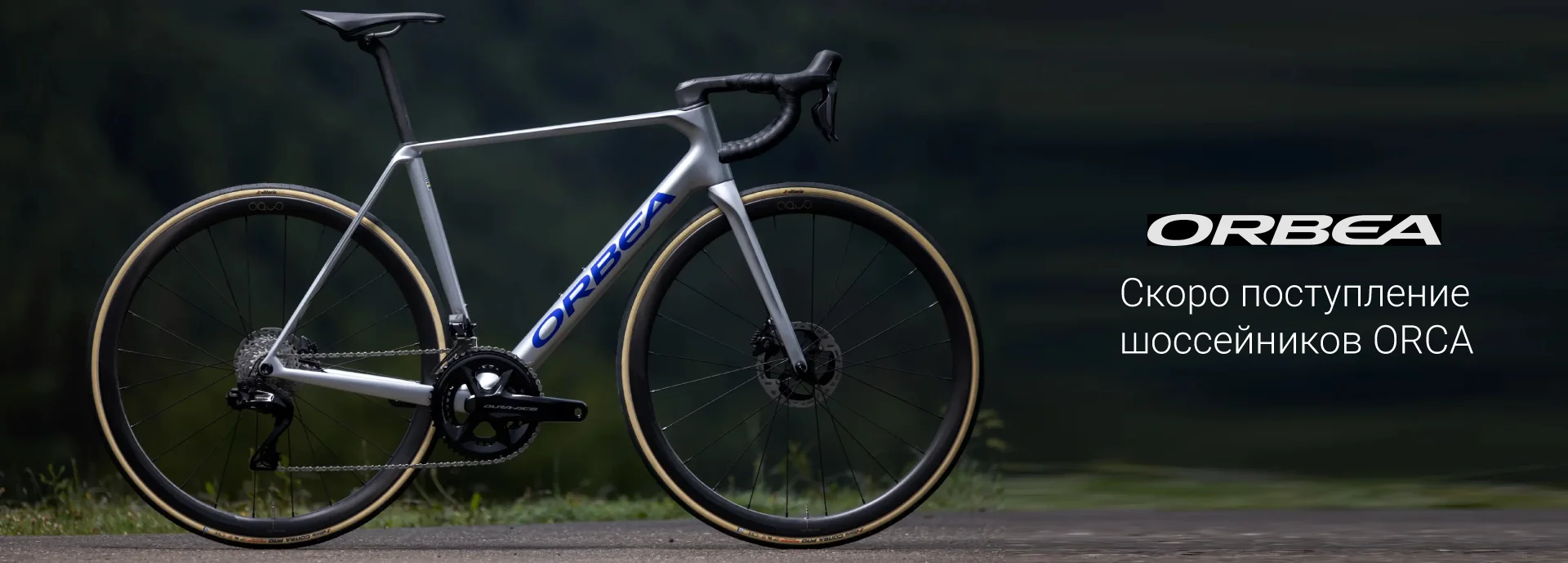 Скоро поступление шоссейников ORBEA ORCA